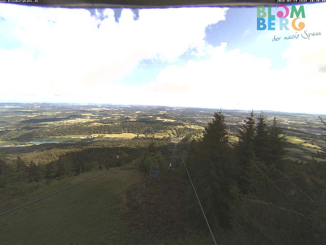 Archiv Foto Webcam Blomberglift (Bayern)
