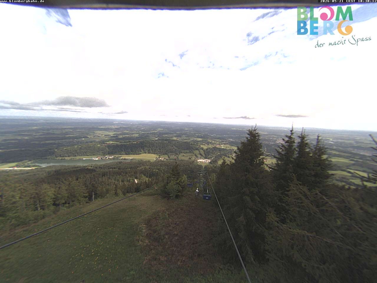Archived image Webcam Blomberglift (Bavaria)