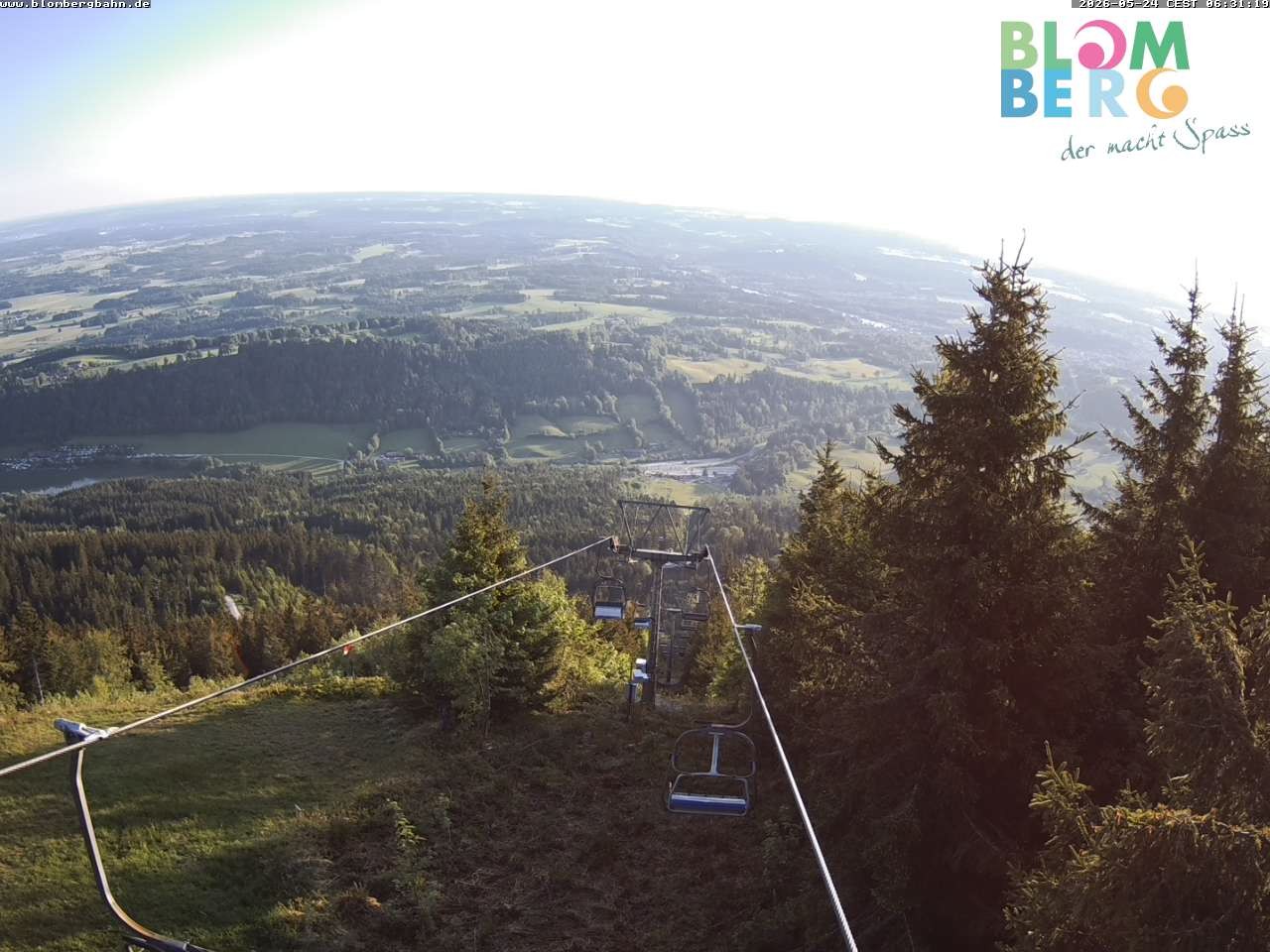 Archiv Foto Webcam Blomberglift (Bayern)