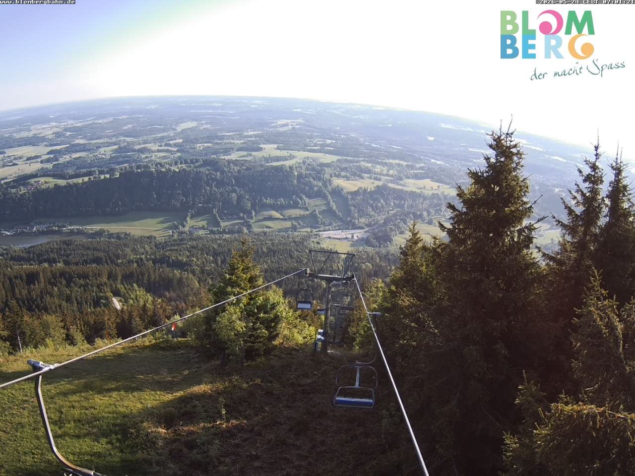 Archiv Foto Webcam Blomberglift (Bayern)