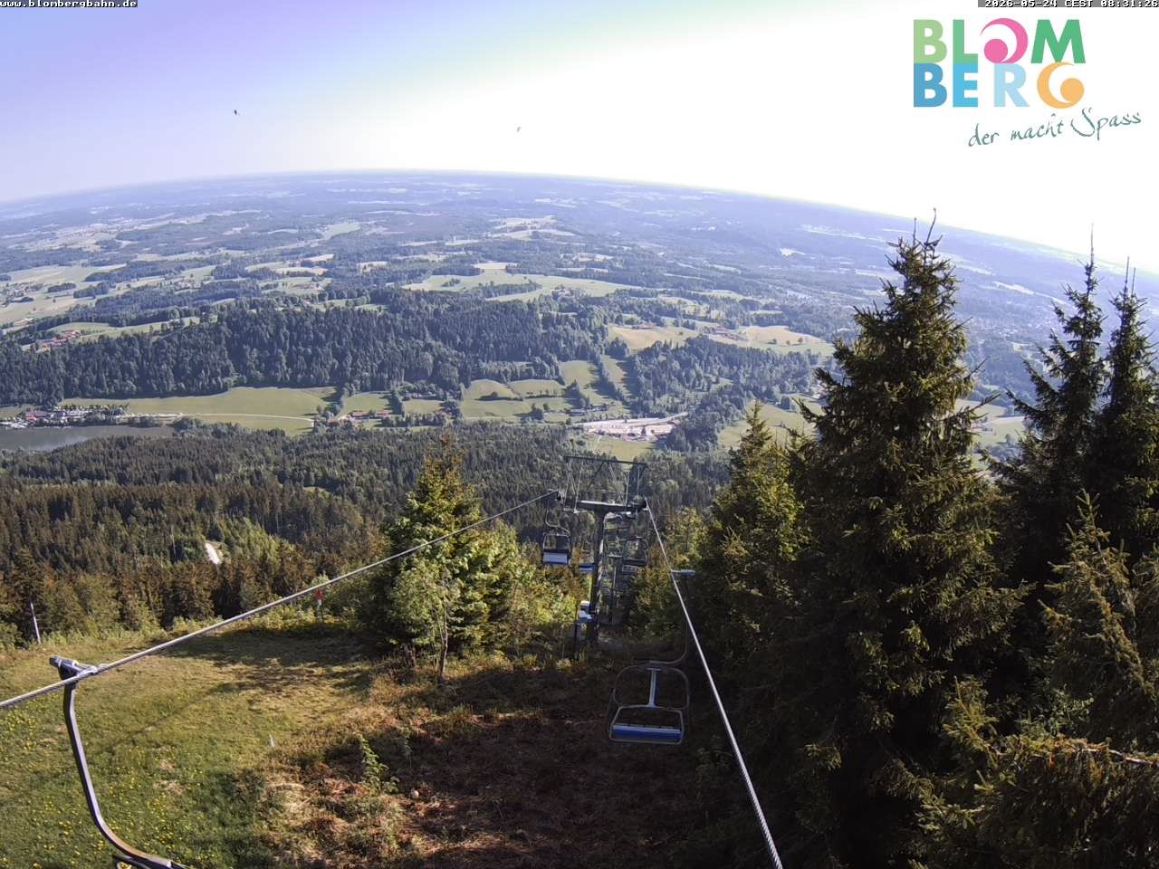 Archiv Foto Webcam Blomberglift (Bayern)