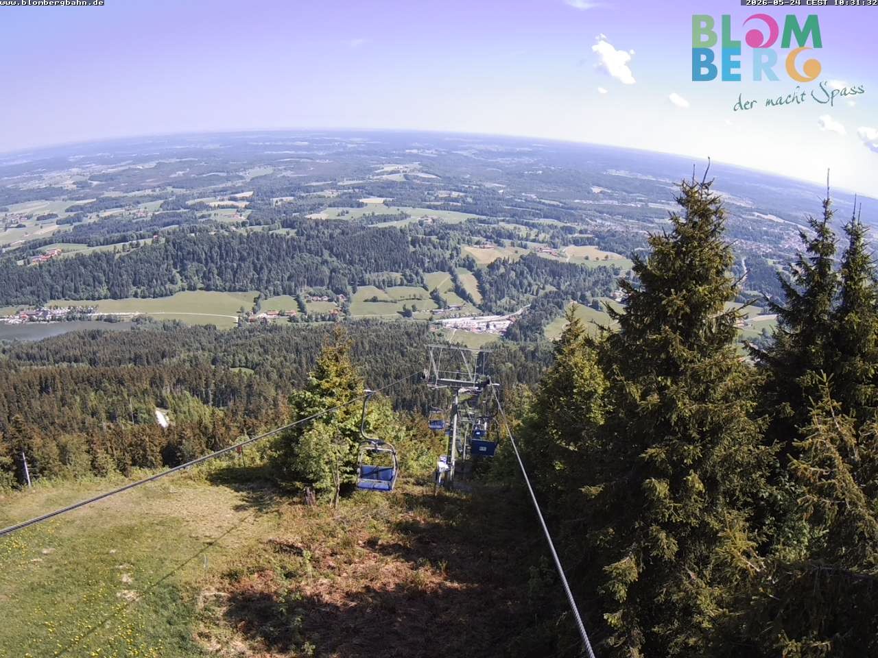 Archiv Foto Webcam Blomberglift (Bayern)