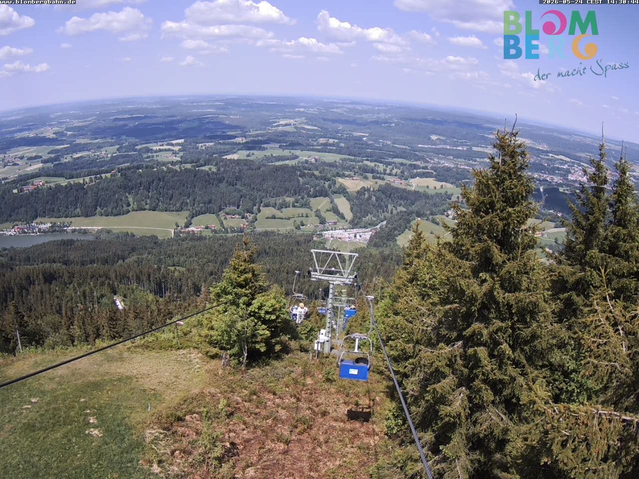 Archiv Foto Webcam Blomberglift (Bayern)