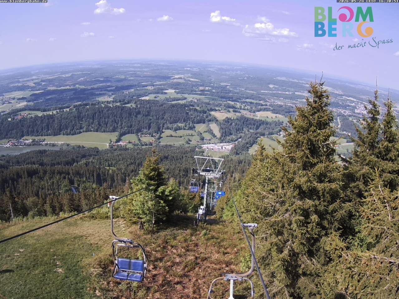 Archiv Foto Webcam Blomberglift (Bayern)
