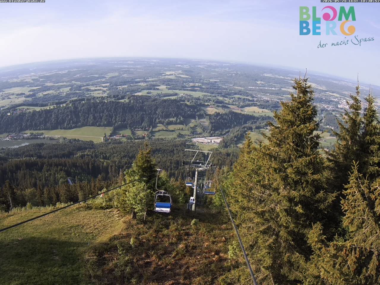 Archiv Foto Webcam Blomberglift (Bayern)