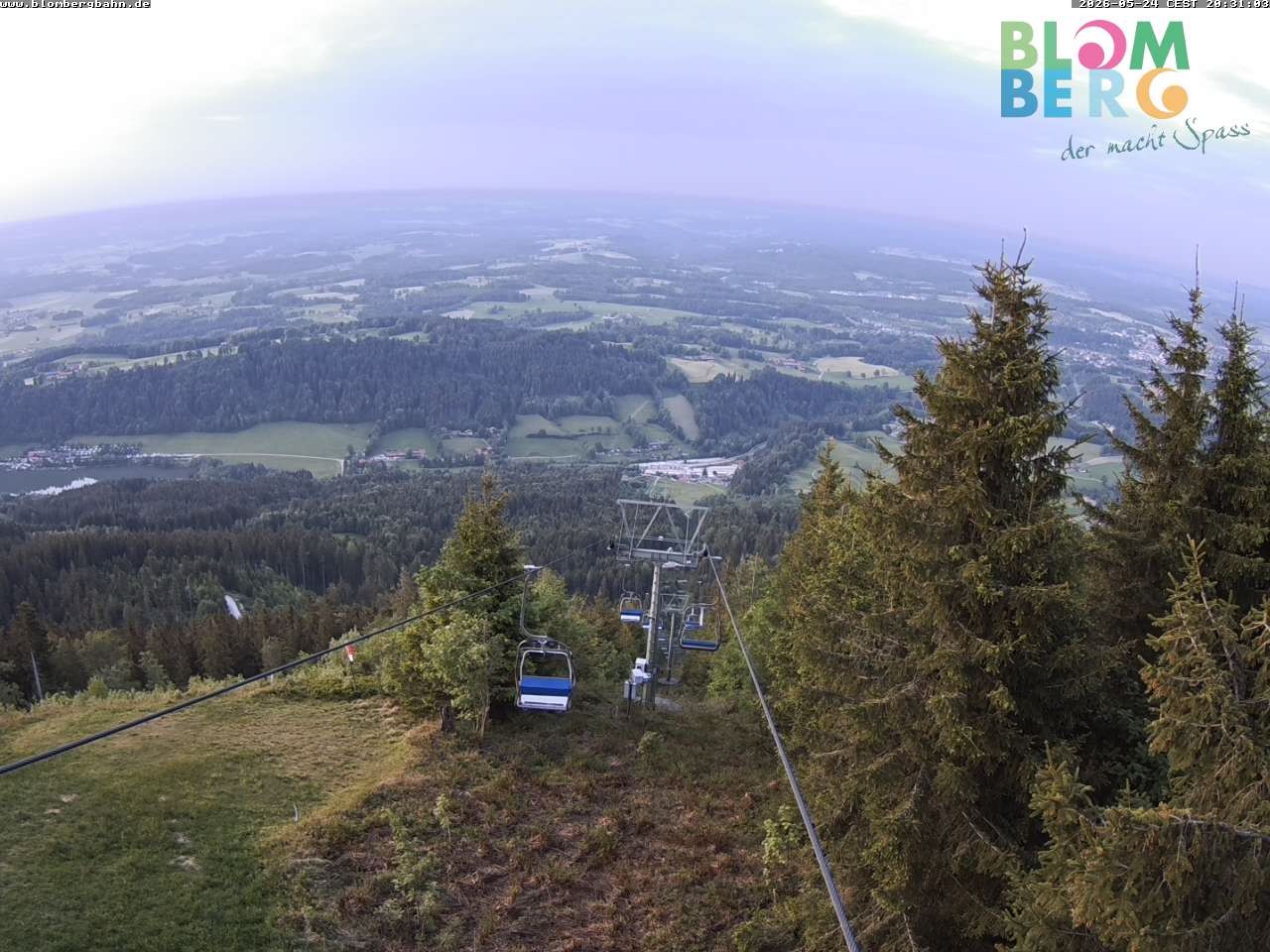 Archiv Foto Webcam Blomberglift (Bayern)