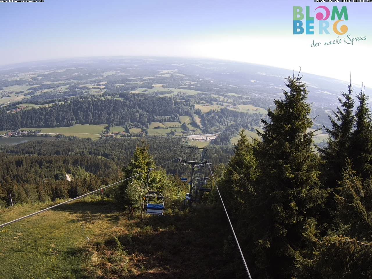 Archived image Webcam Blomberglift (Bavaria)