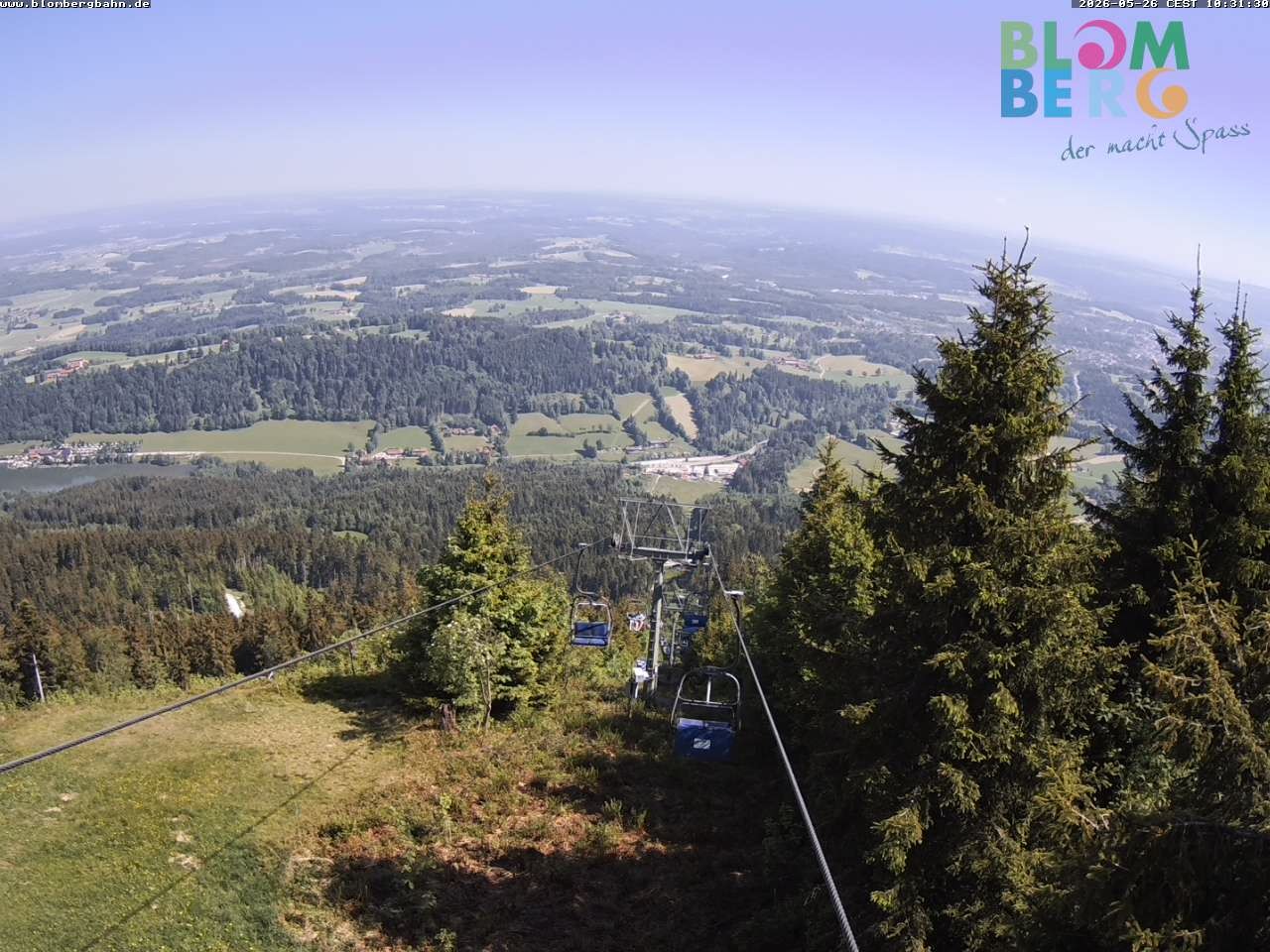 Archived image Webcam Blomberglift (Bavaria)