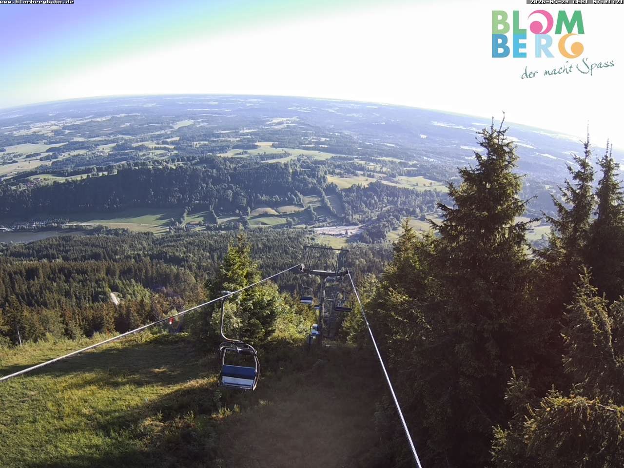 Archiv Foto Webcam Blomberglift (Bayern)