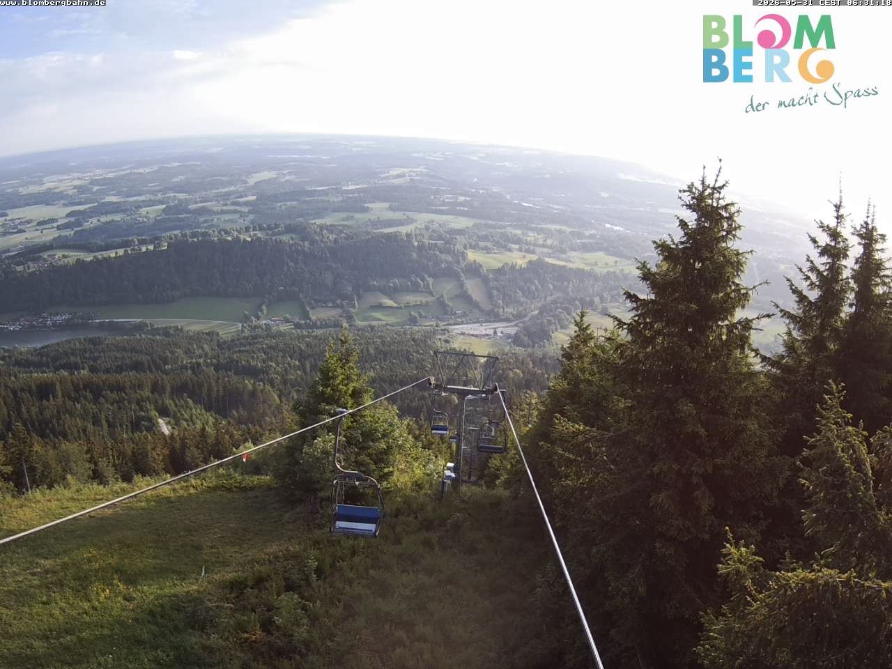 Archiv Foto Webcam Blomberglift (Bayern)