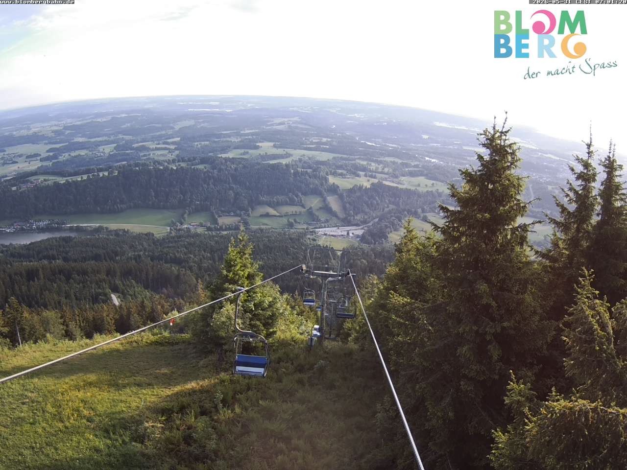 Archiv Foto Webcam Blomberglift (Bayern)