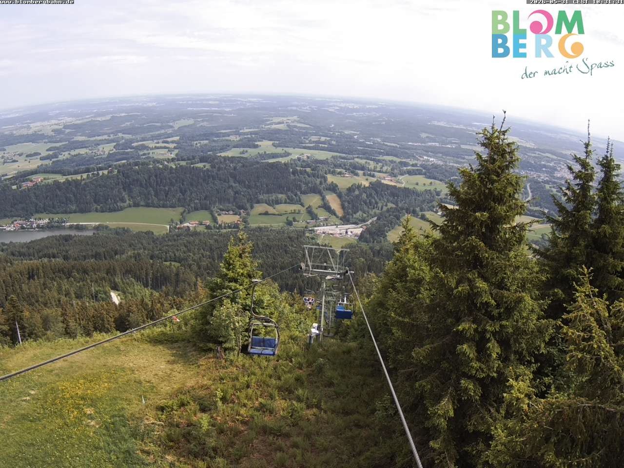 Archiv Foto Webcam Blomberglift (Bayern)
