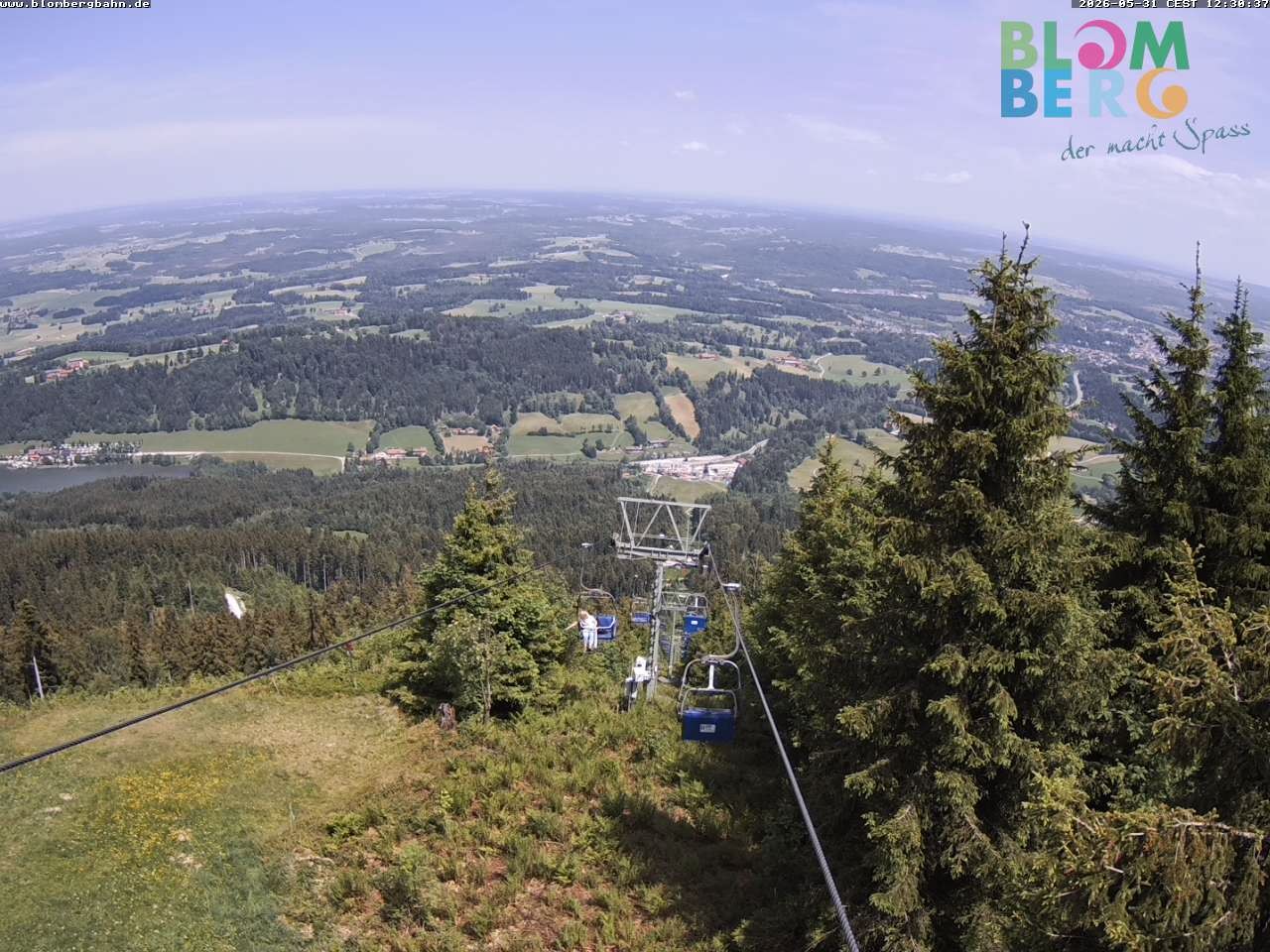 Archiv Foto Webcam Blomberglift (Bayern)