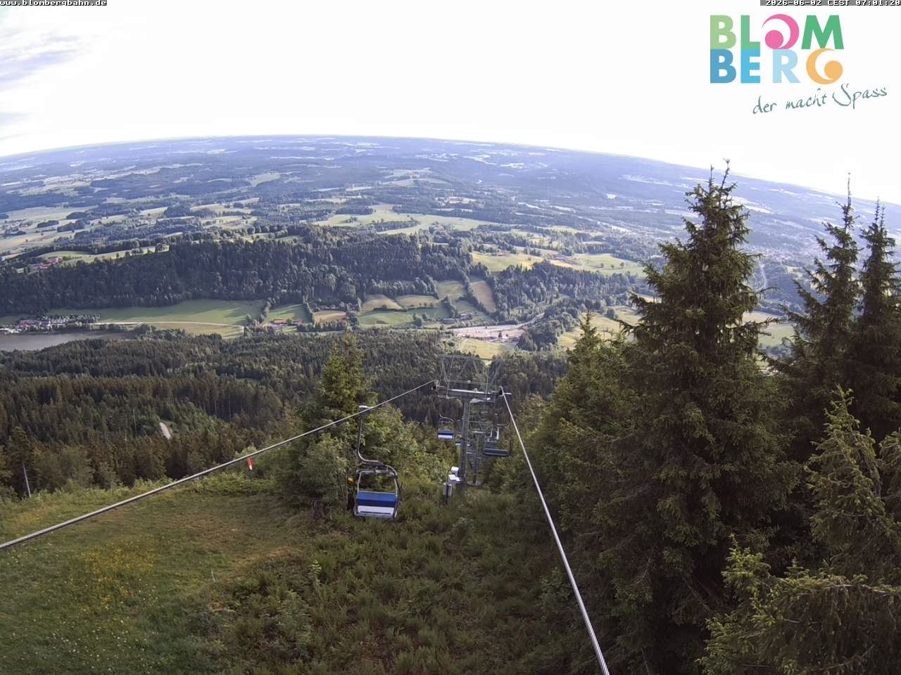 Archiv Foto Webcam Blomberglift (Bayern)