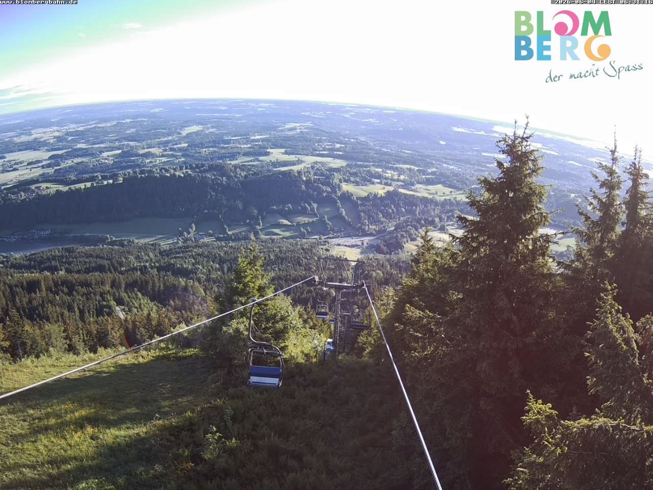 Archiv Foto Webcam Blomberglift (Bayern)