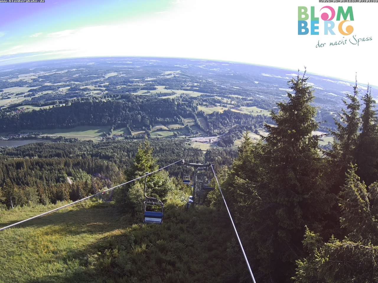 Archiv Foto Webcam Blomberglift (Bayern)