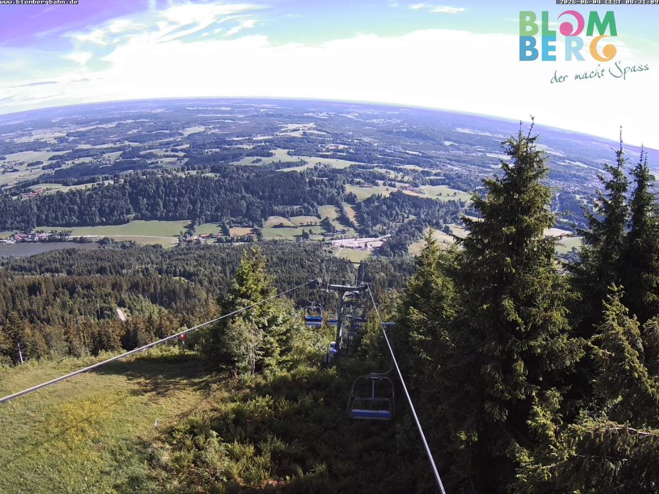 Archiv Foto Webcam Blomberglift (Bayern)