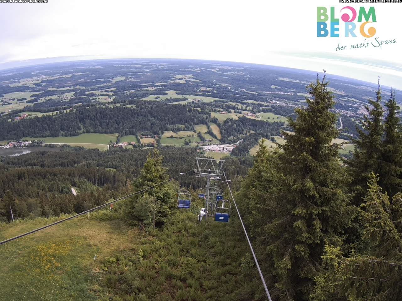 Archiv Foto Webcam Blomberglift (Bayern)