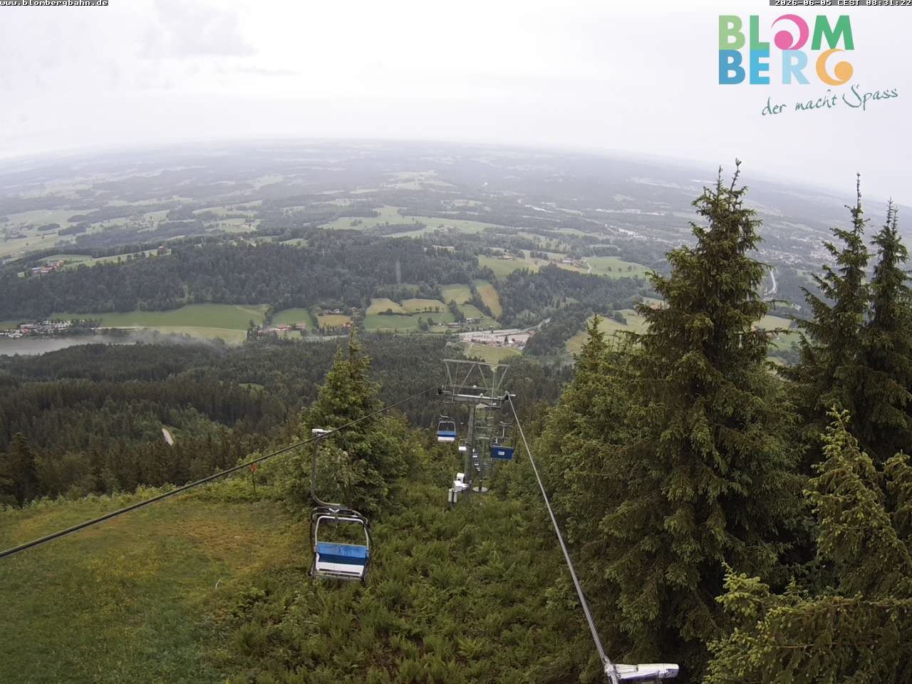 Archived image Webcam Blomberglift (Bavaria)