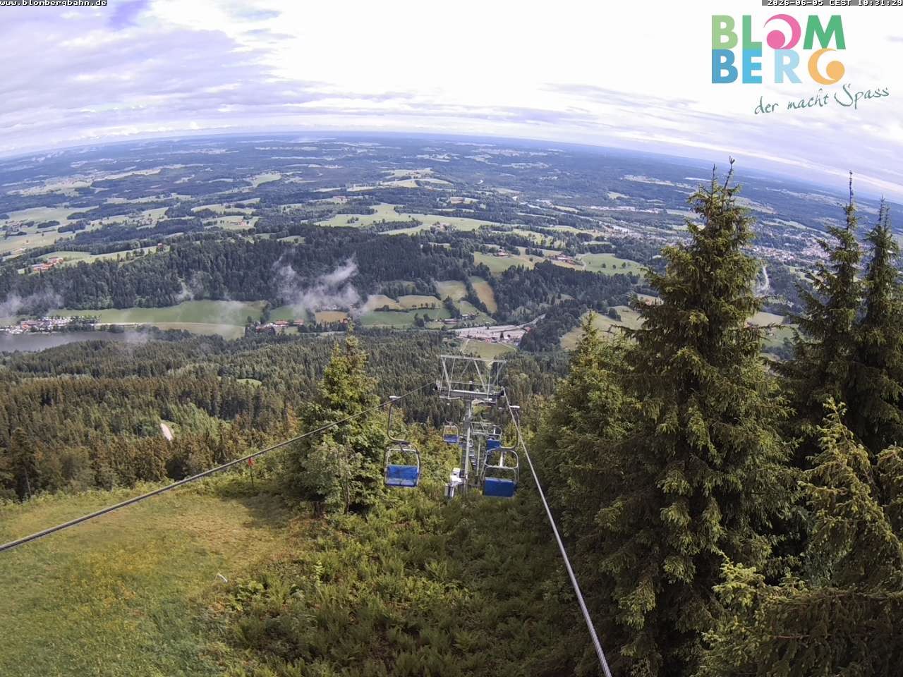 Archived image Webcam Blomberglift (Bavaria)