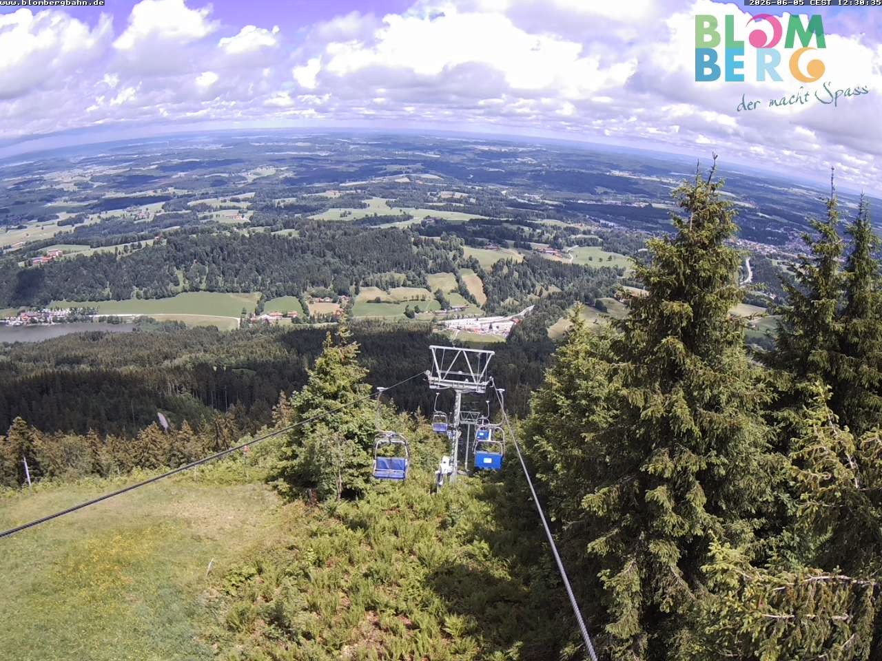 Archived image Webcam Blomberglift (Bavaria)