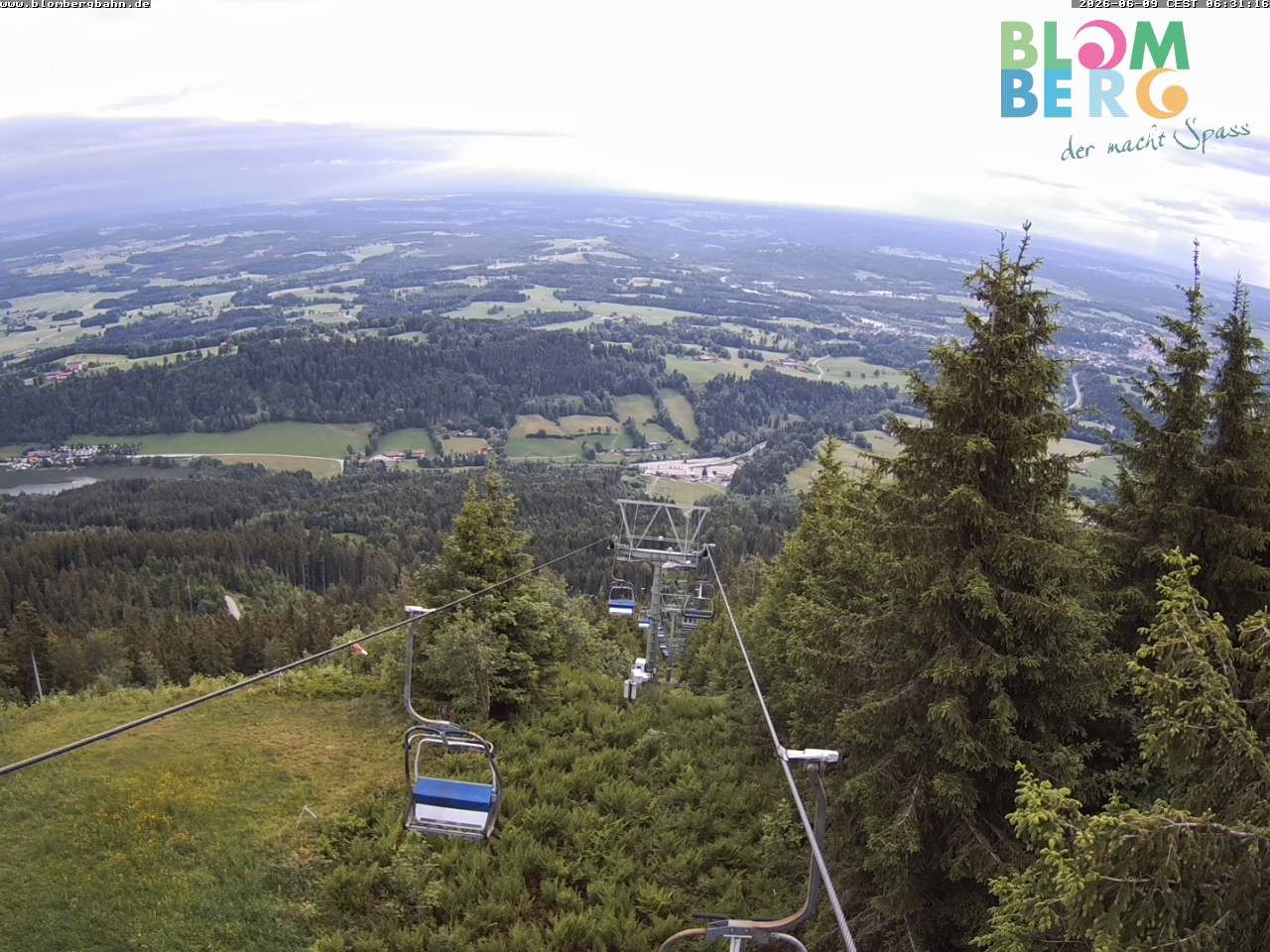 Archiv Foto Webcam Blomberglift (Bayern)