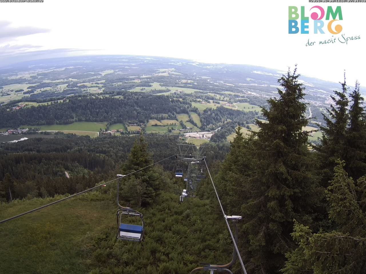 Archiv Foto Webcam Blomberglift (Bayern)