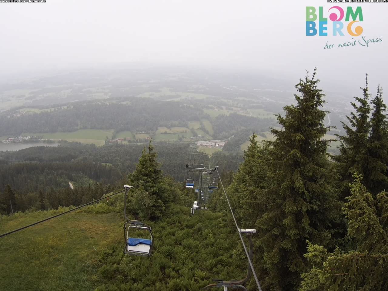 Archiv Foto Webcam Blomberglift (Bayern)