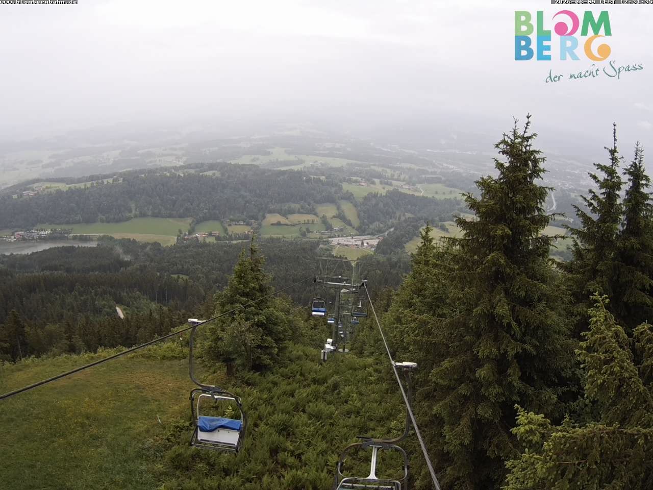 Archiv Foto Webcam Blomberglift (Bayern)