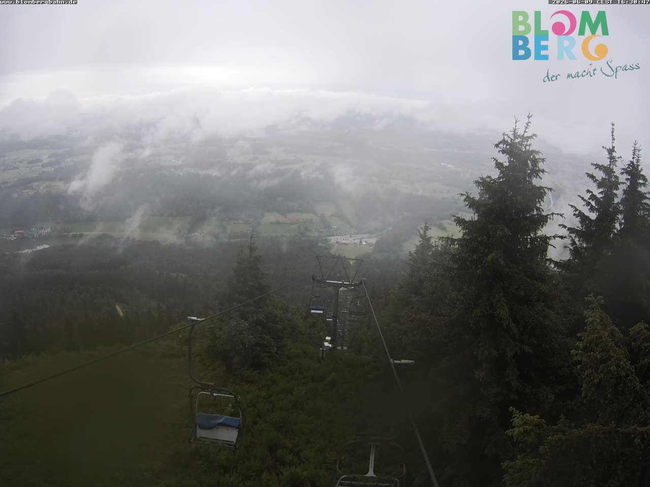 Archiv Foto Webcam Blomberglift (Bayern)