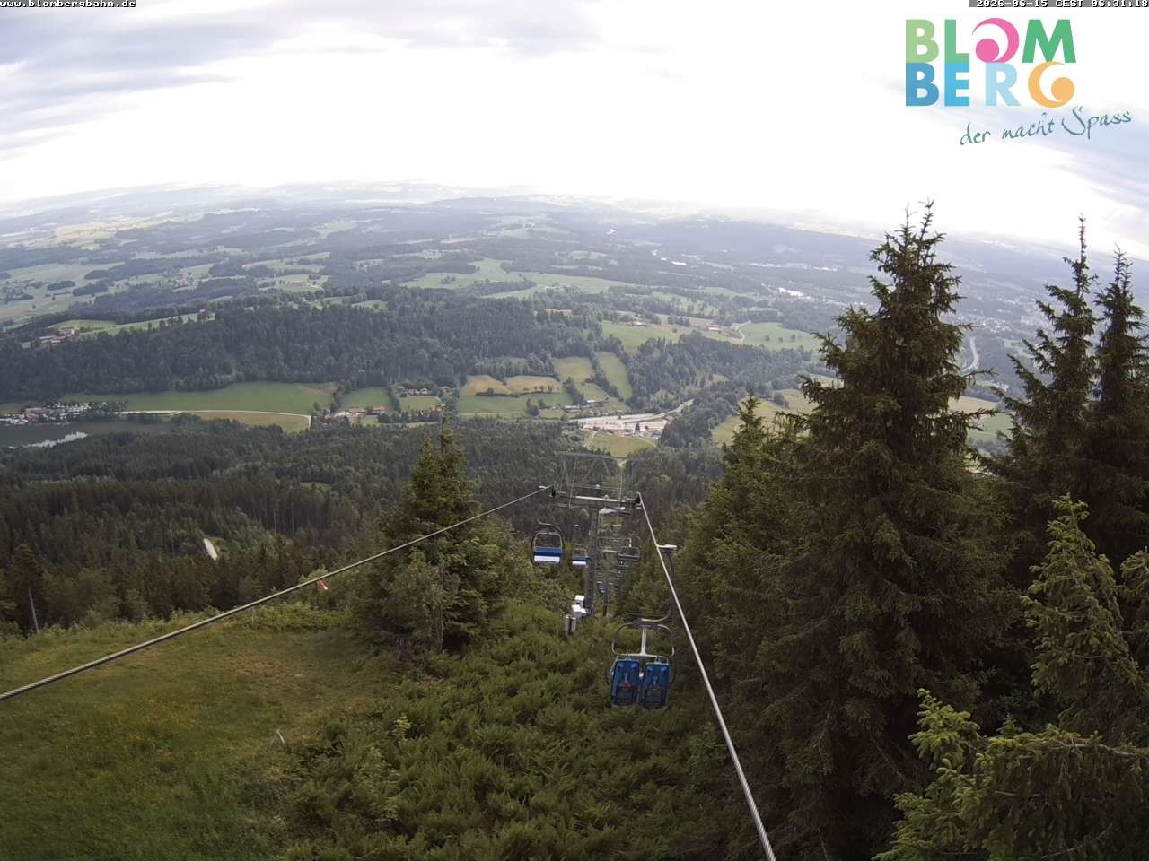 Archiv Foto Webcam Blomberglift (Bayern)
