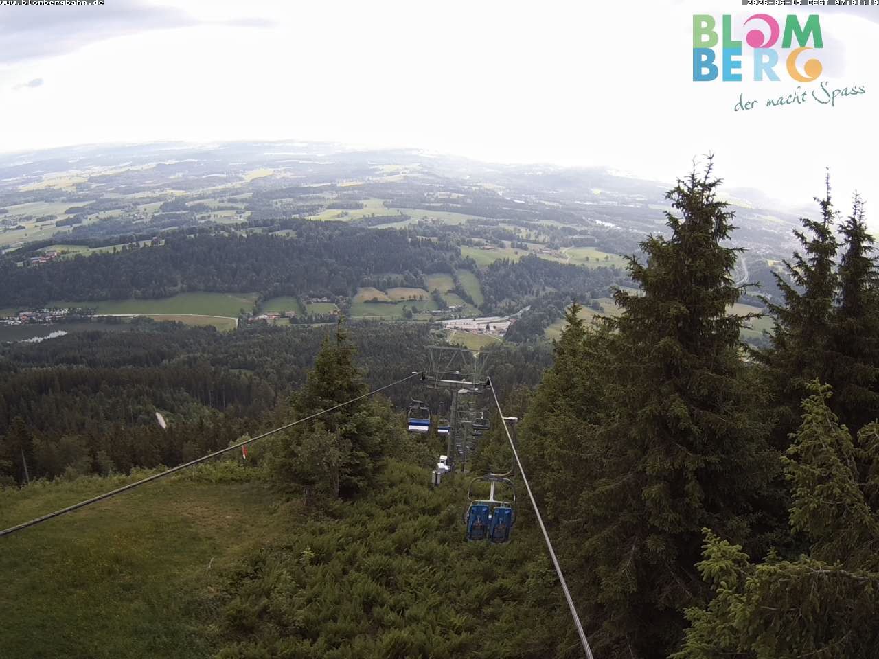 Archiv Foto Webcam Blomberglift (Bayern)