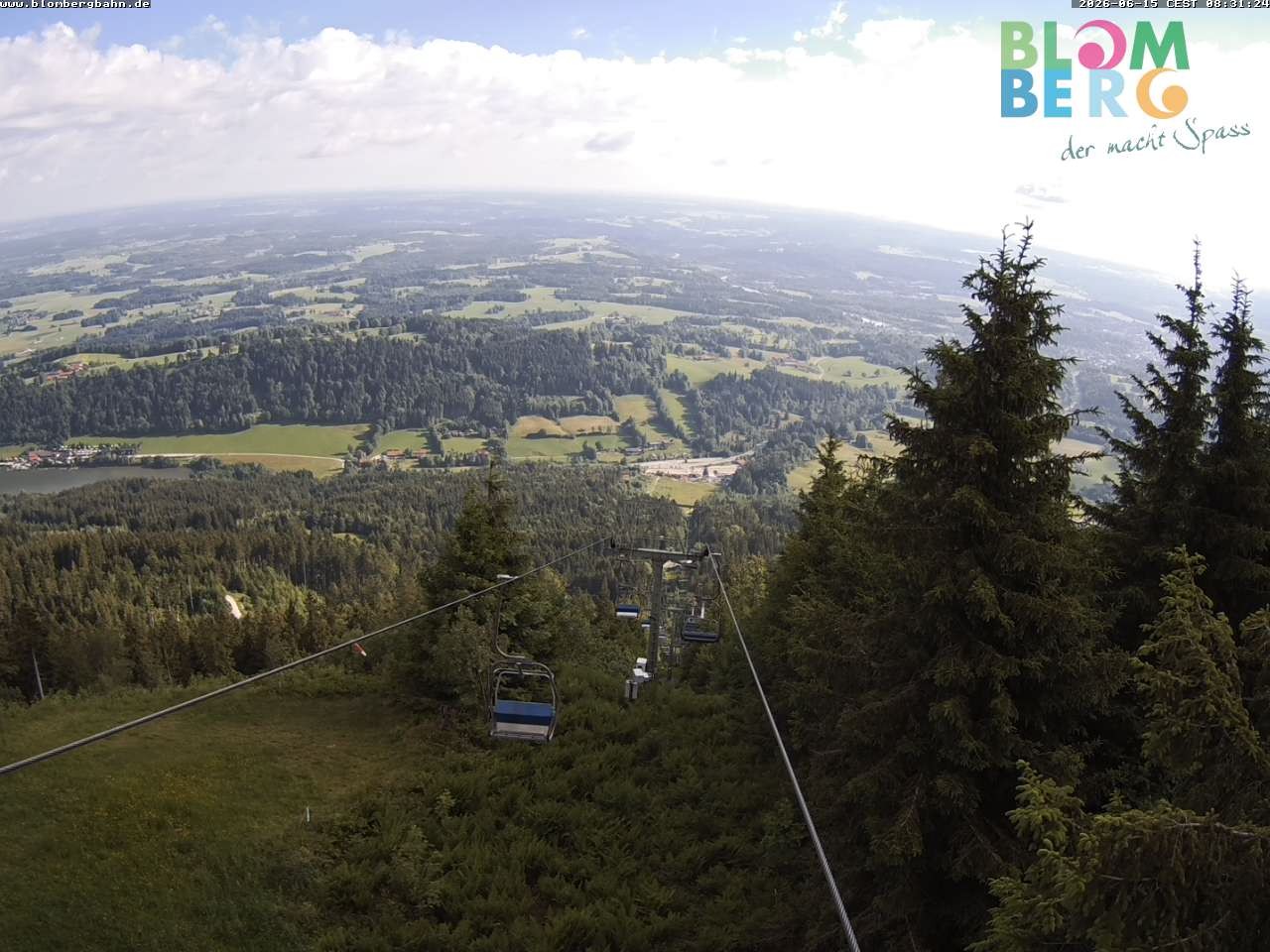 Archiv Foto Webcam Blomberglift (Bayern)