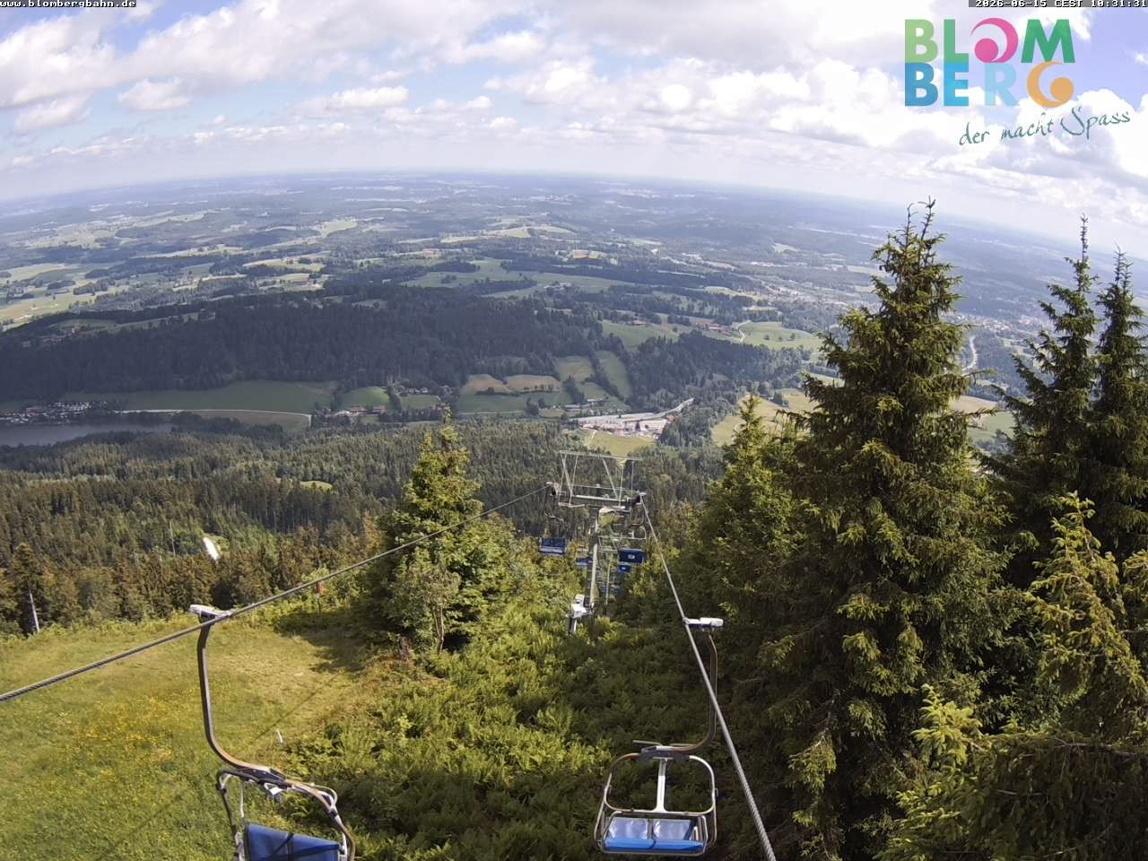 Archiv Foto Webcam Blomberglift (Bayern)
