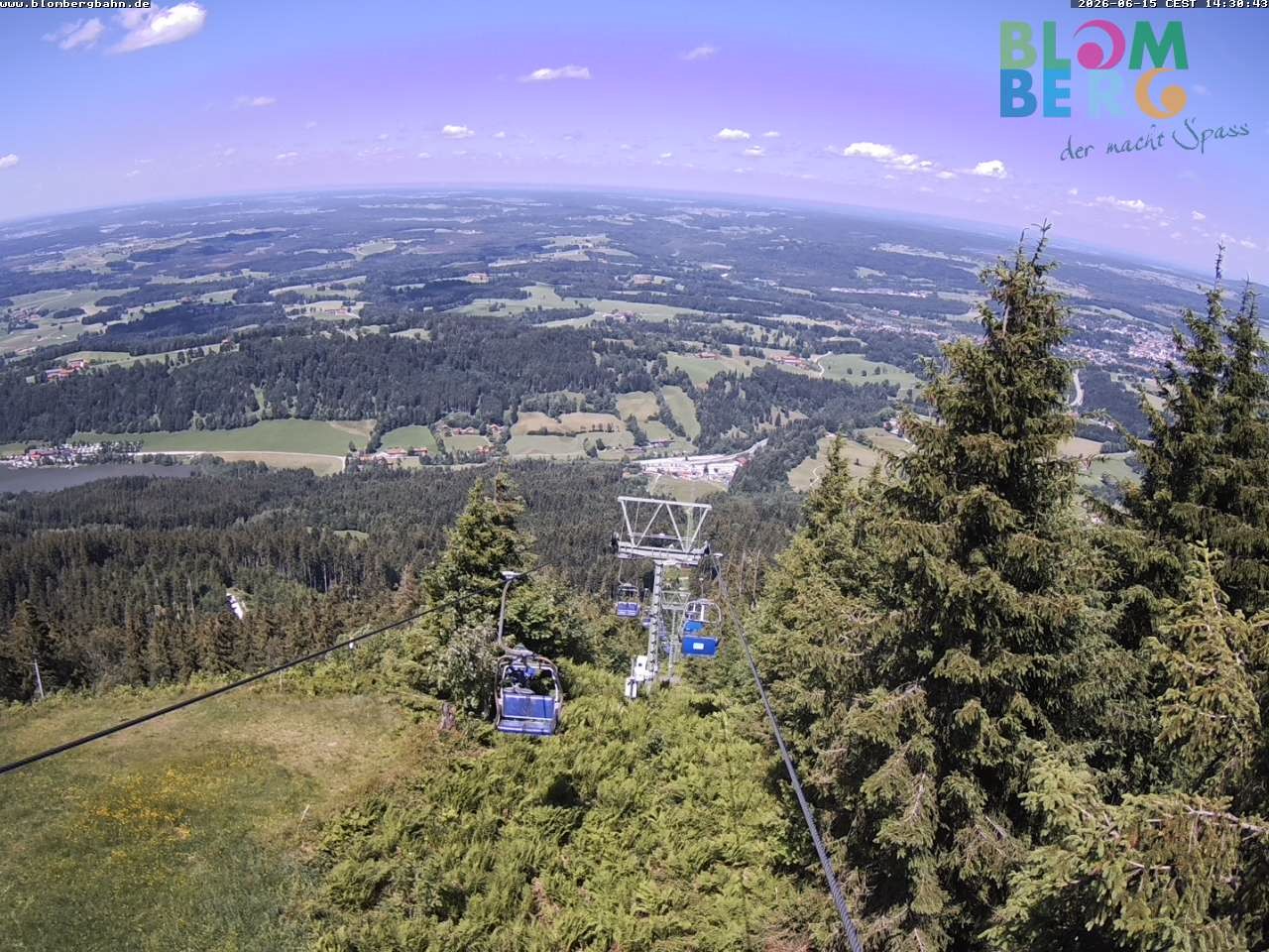 Archiv Foto Webcam Blomberglift (Bayern)