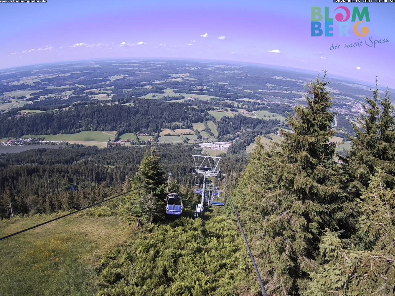 Archiv Foto Webcam Blomberglift (Bayern)