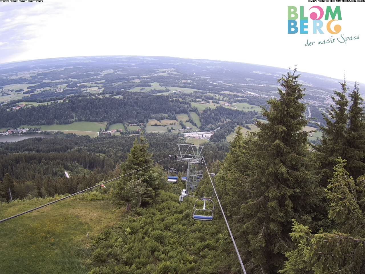 Archiv Foto Webcam Blomberglift (Bayern)