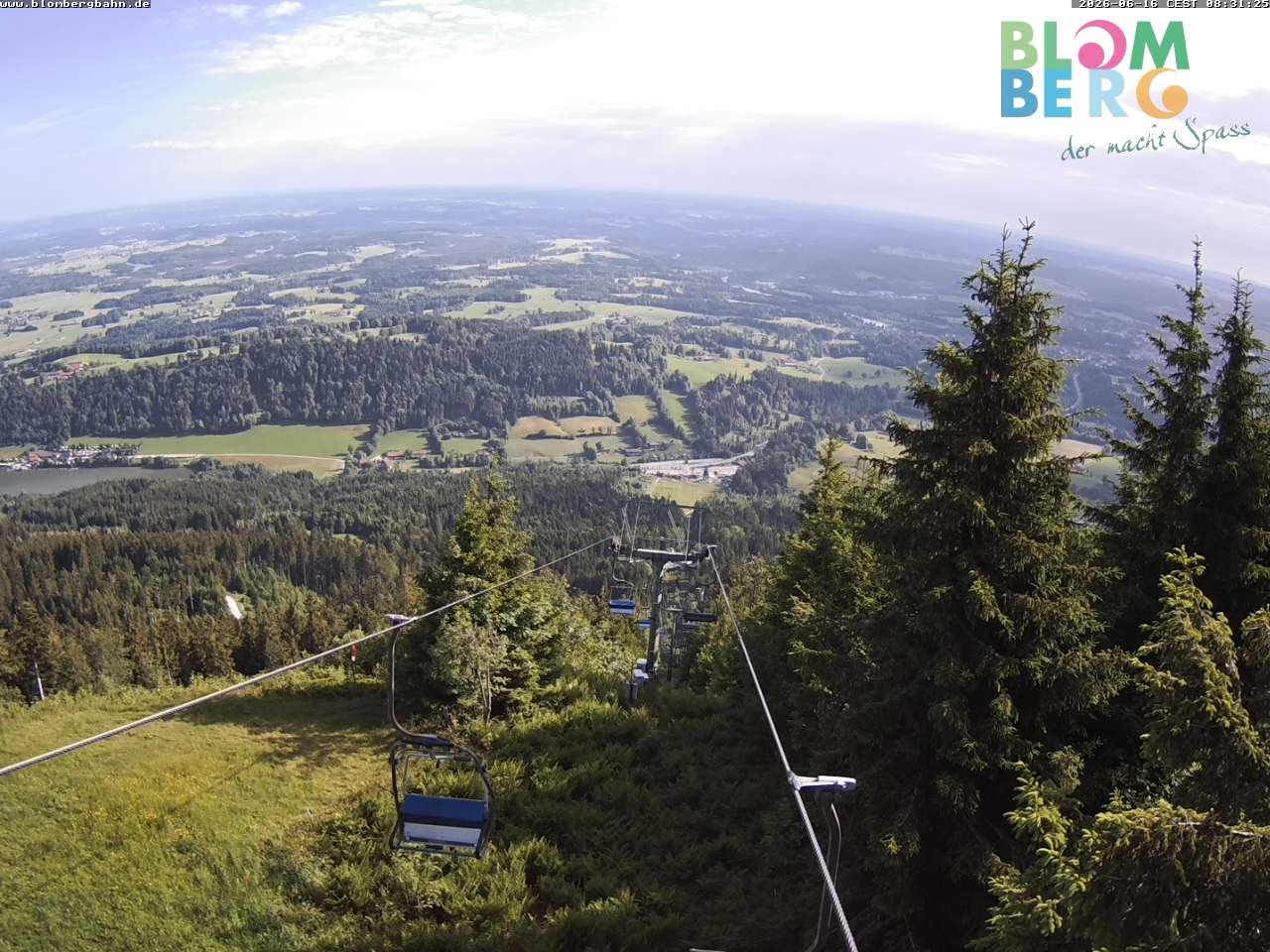 Archiv Foto Webcam Blomberglift (Bayern)