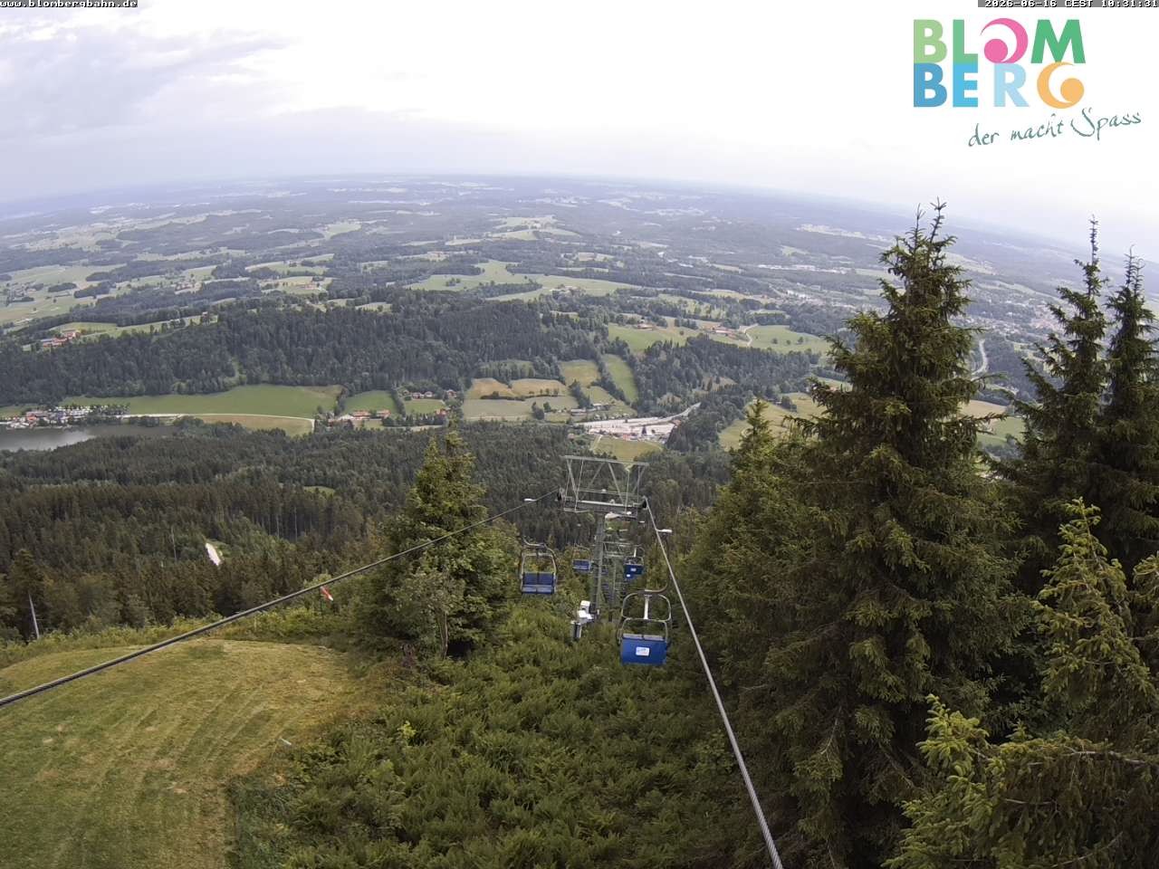 Archiv Foto Webcam Blomberglift (Bayern)