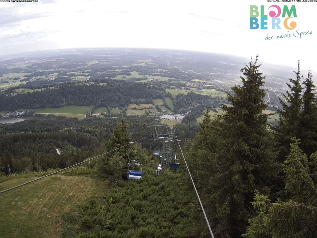 Archiv Foto Webcam Blomberglift (Bayern)