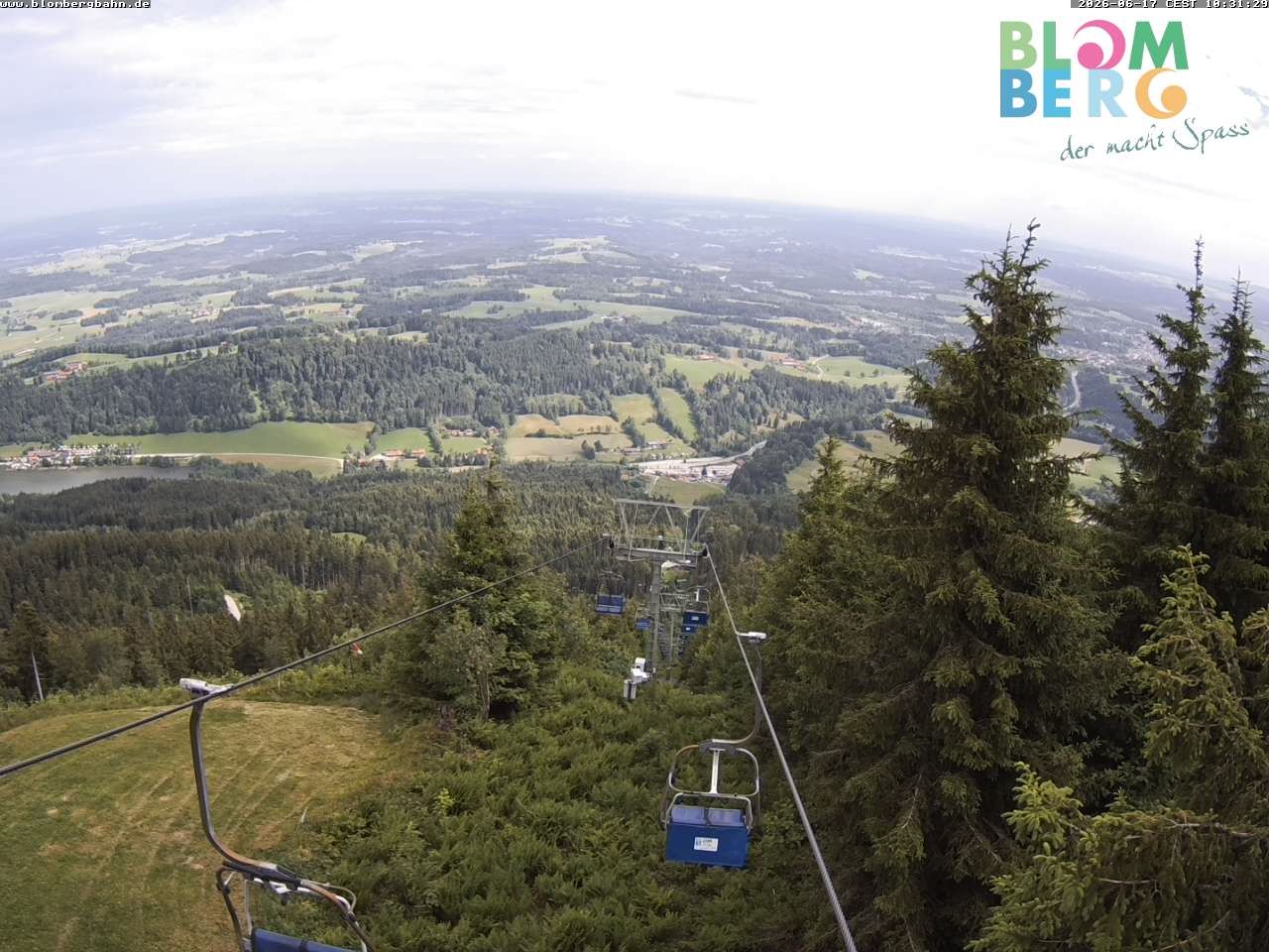 Archiv Foto Webcam Blomberglift (Bayern)