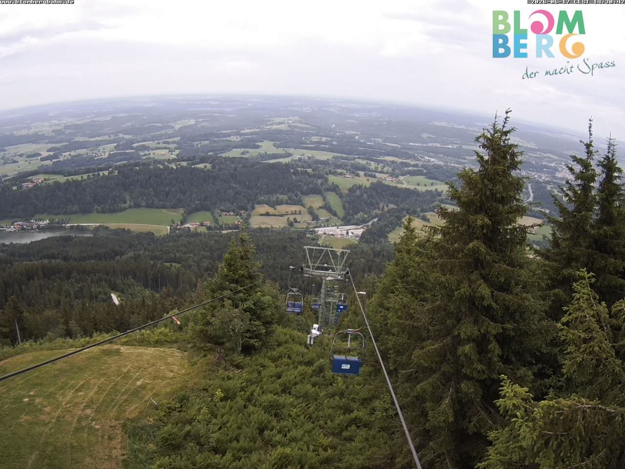 Archiv Foto Webcam Blomberglift (Bayern)