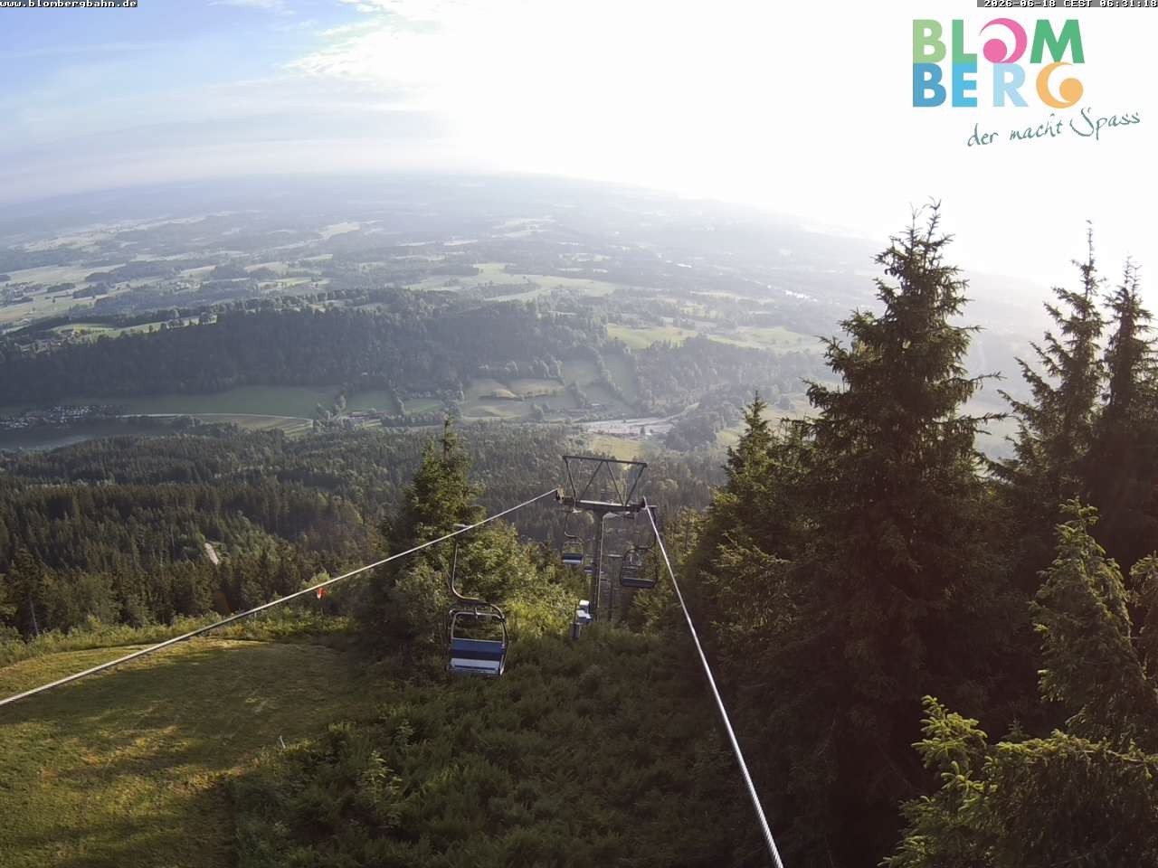 Archiv Foto Webcam Blomberglift (Bayern)