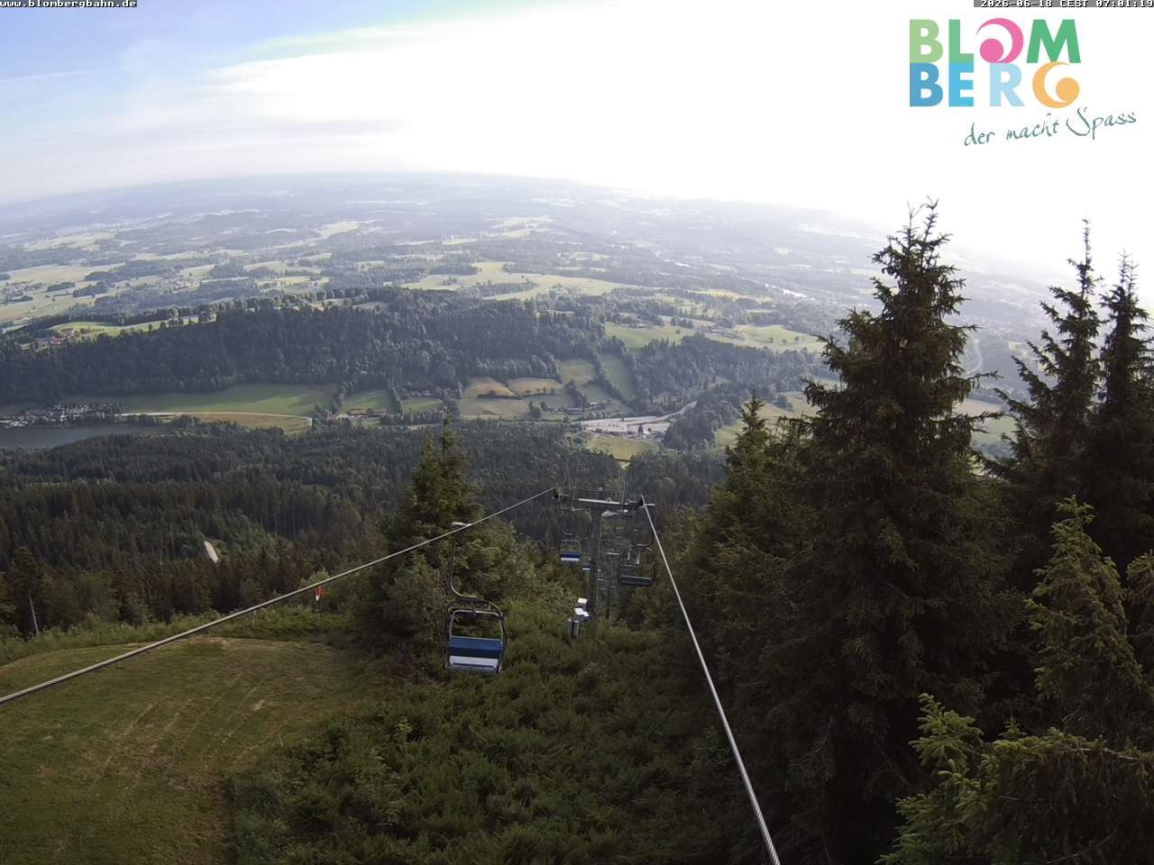 Archiv Foto Webcam Blomberglift (Bayern)