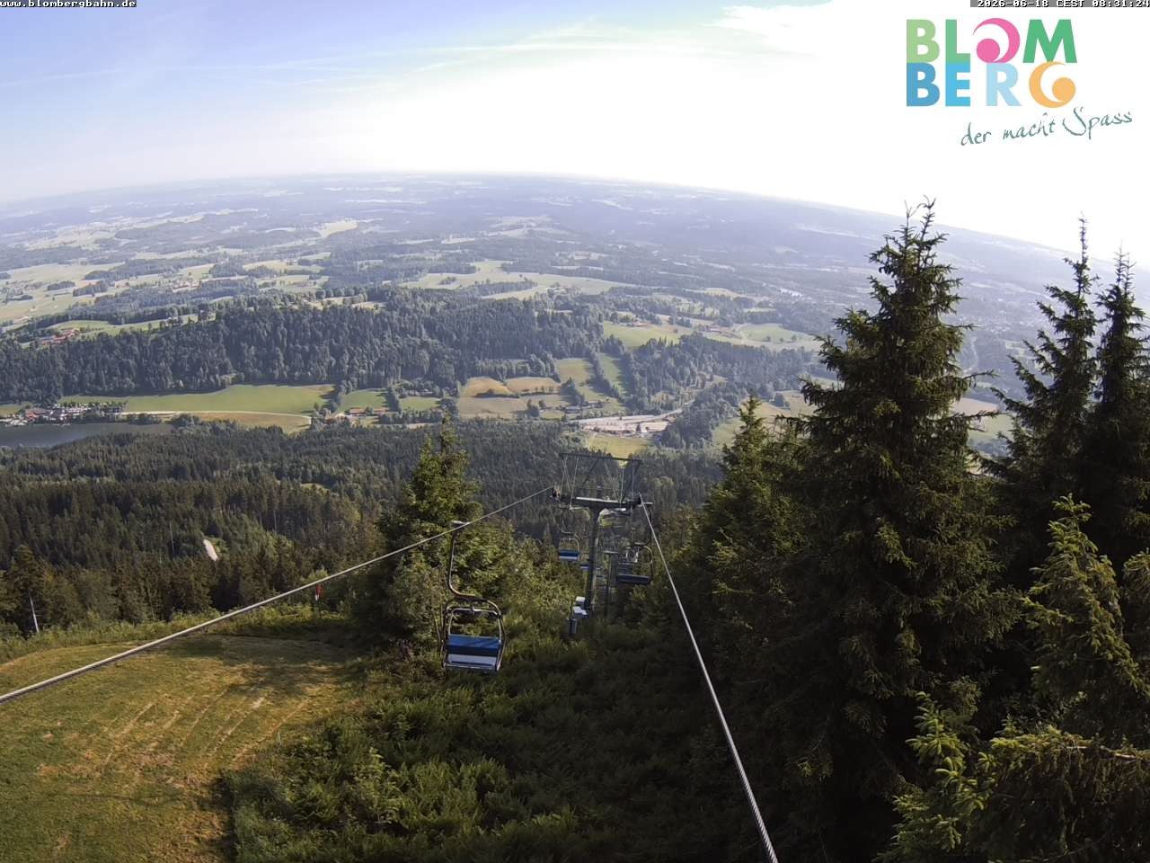 Archiv Foto Webcam Blomberglift (Bayern)