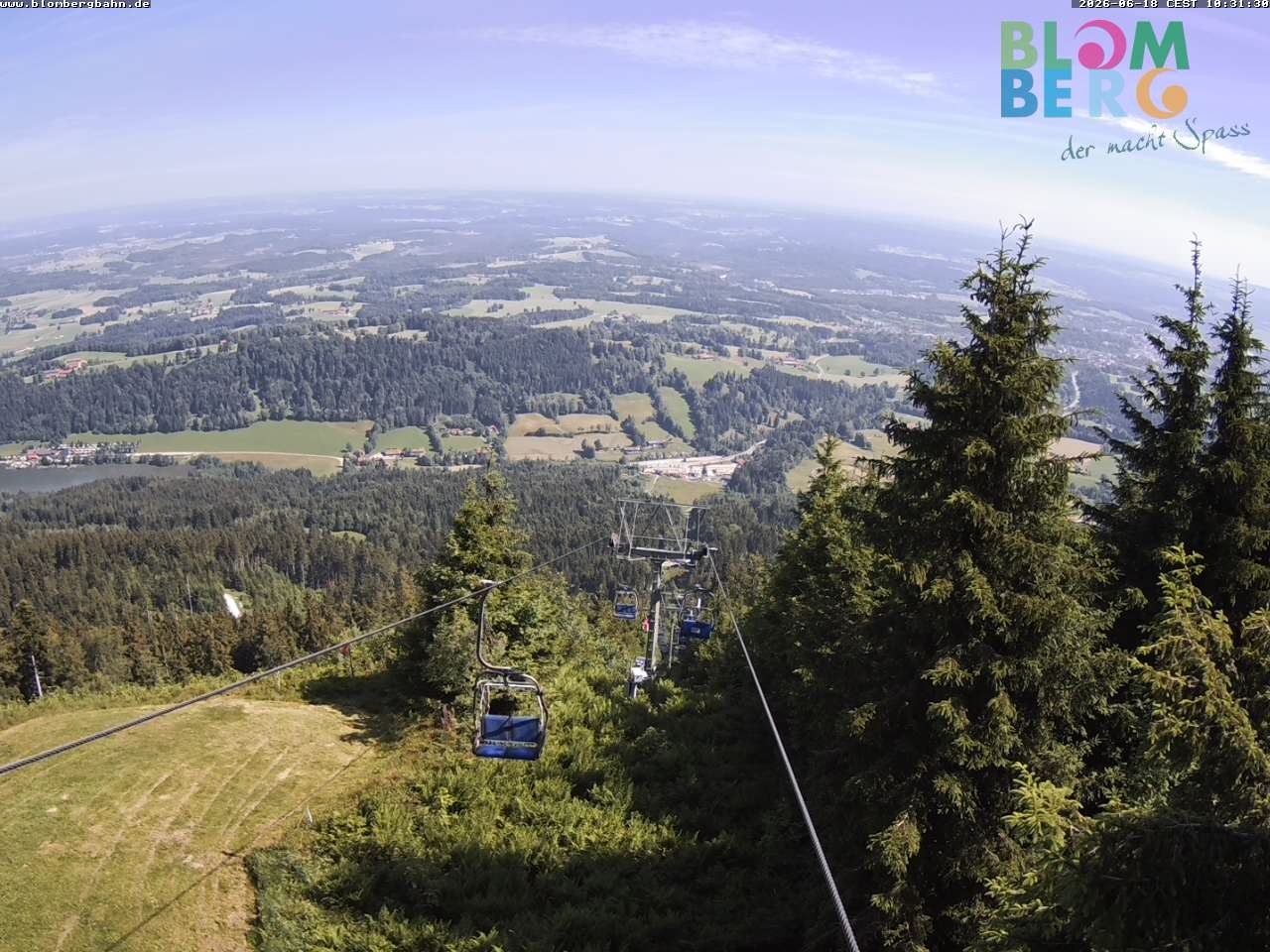 Archiv Foto Webcam Blomberglift (Bayern)