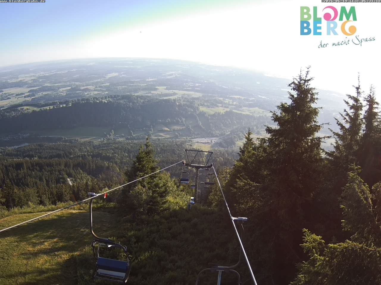 Archiv Foto Webcam Blomberglift (Bayern)