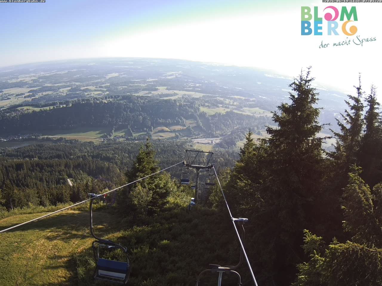 Archiv Foto Webcam Blomberglift (Bayern)