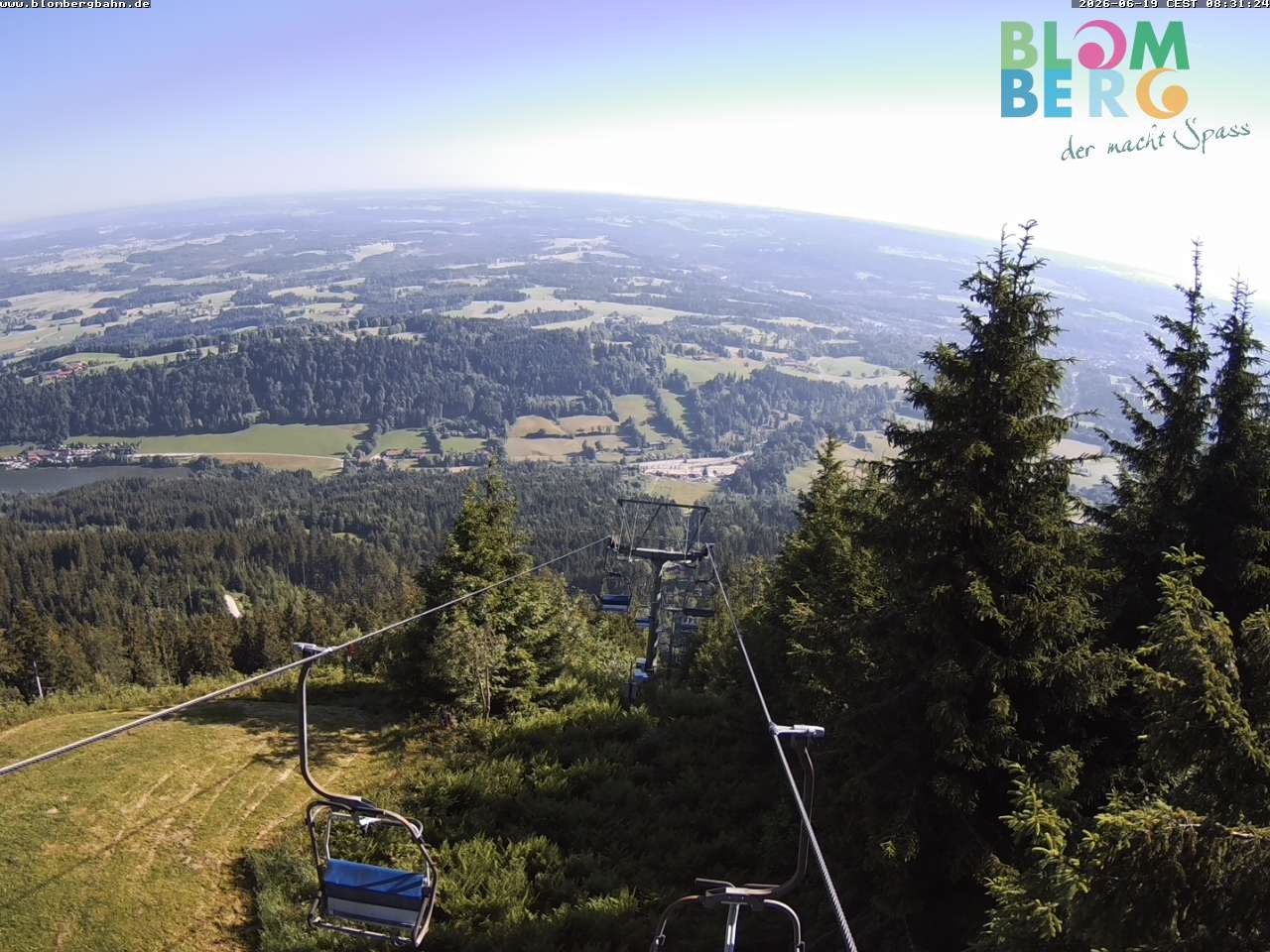 Archived image Webcam Blomberglift (Bavaria)