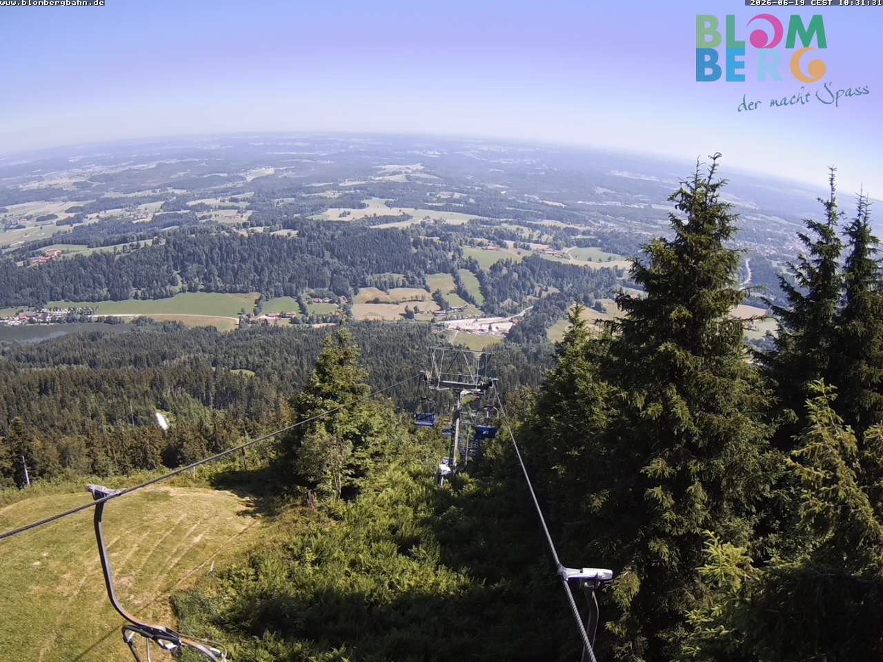 Archived image Webcam Blomberglift (Bavaria)